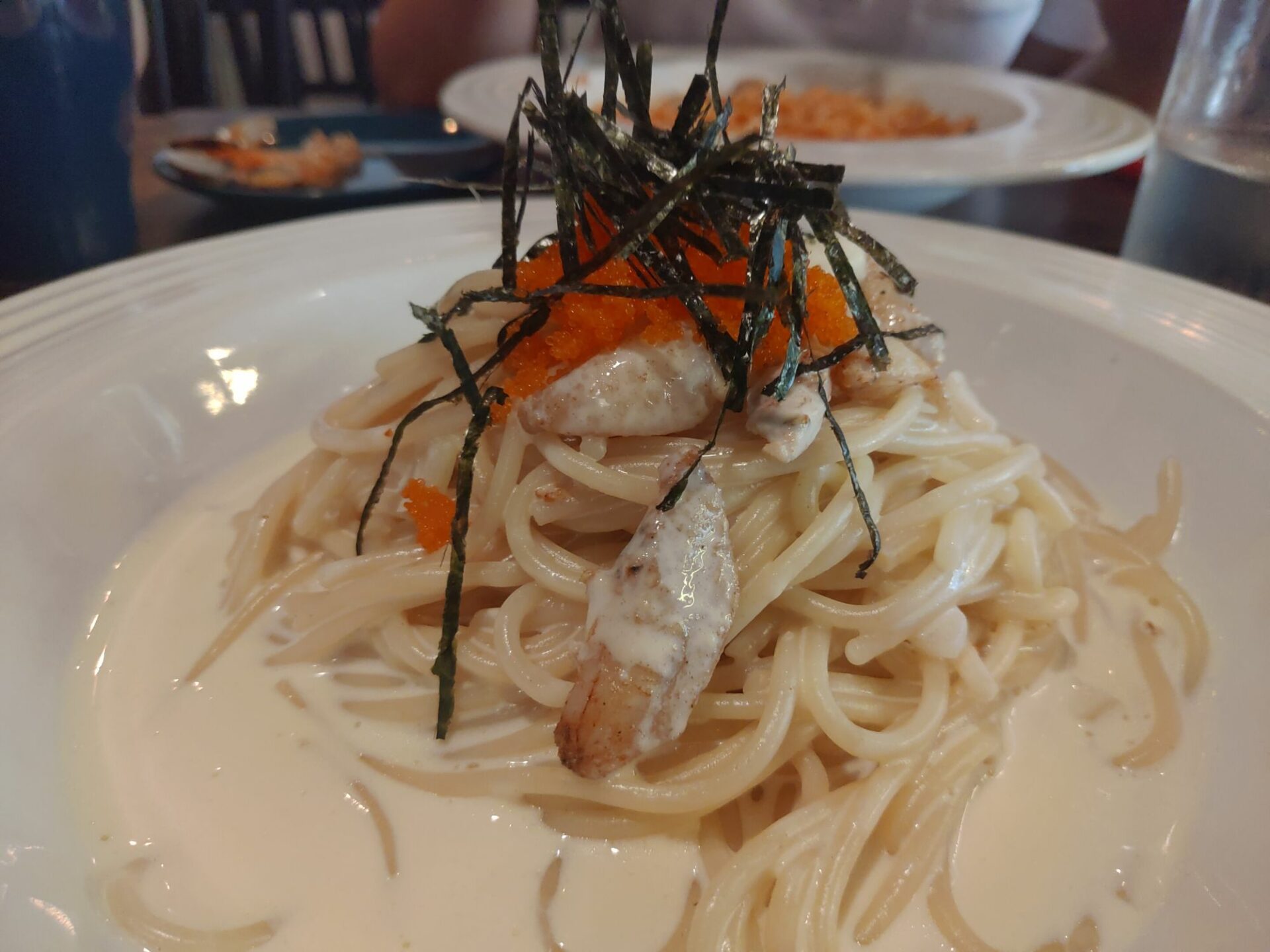 小食候 Pasta 和風白醬義大利麵