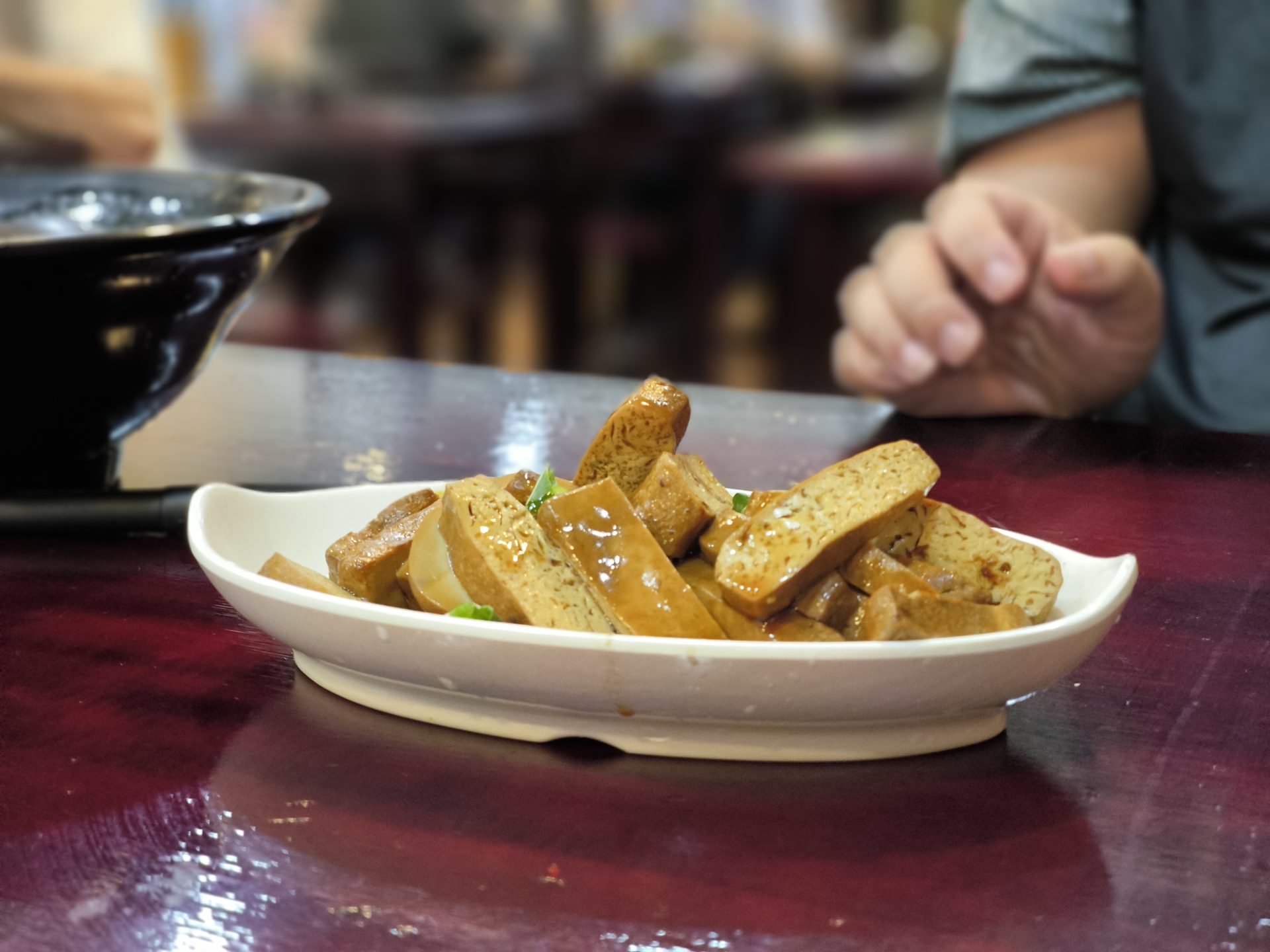 一麵滷豆干小菜