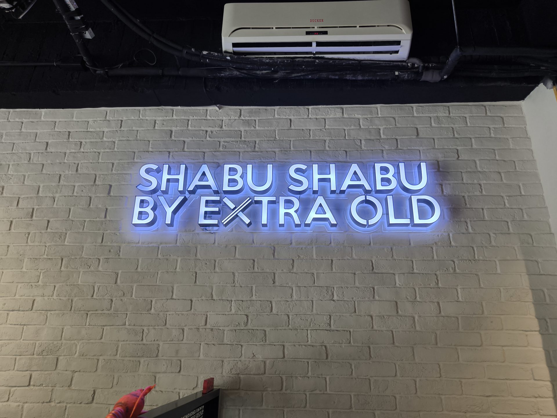 XO Shabu Shabu 霓虹燈招牌