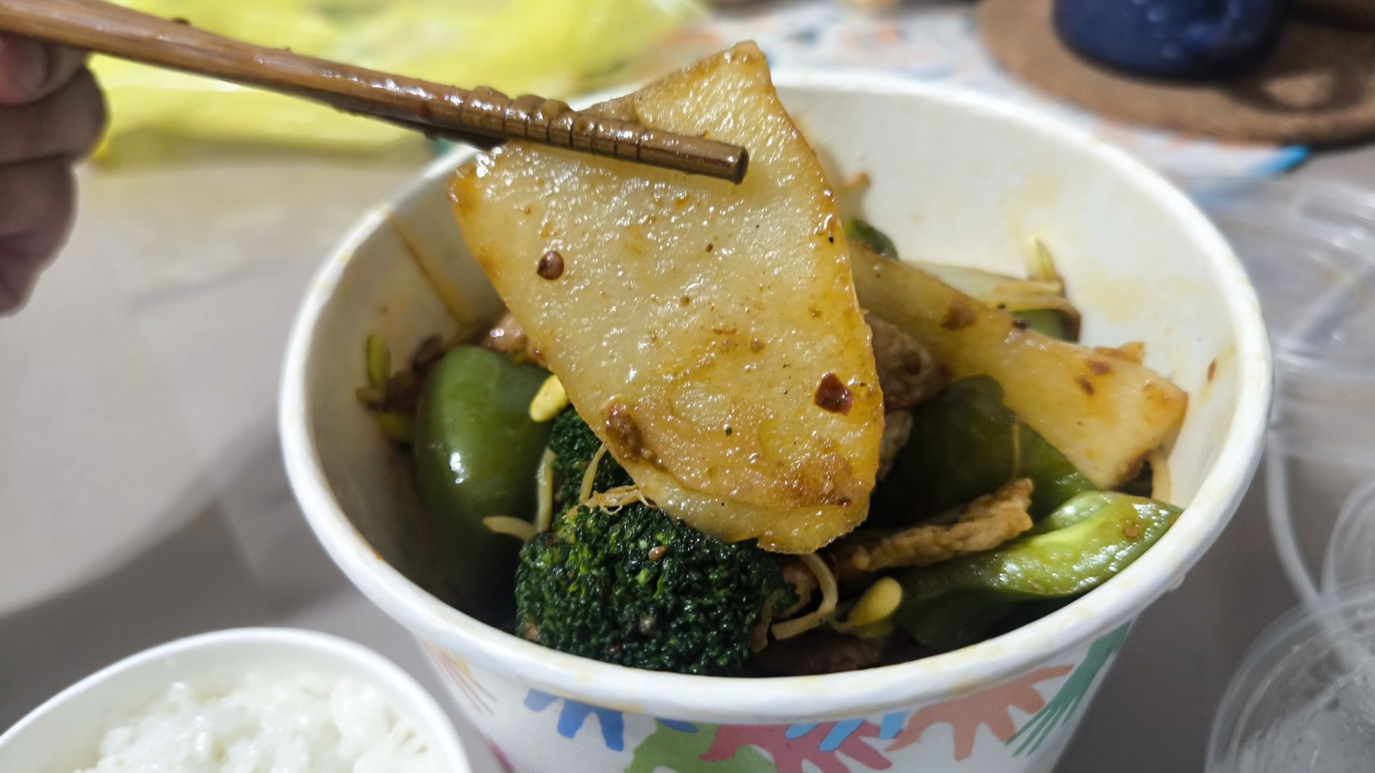 唐媽媽麻辣干鍋根莖類配料