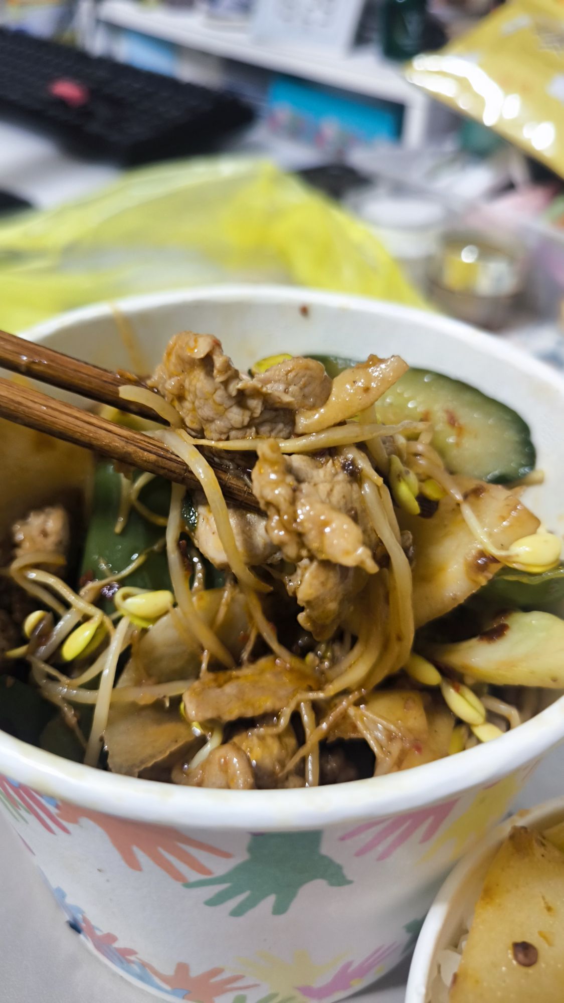 唐媽媽麻辣干鍋肉片