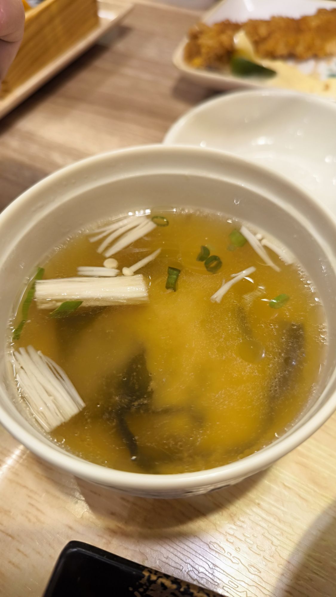 鮨跡日式料理味噌湯