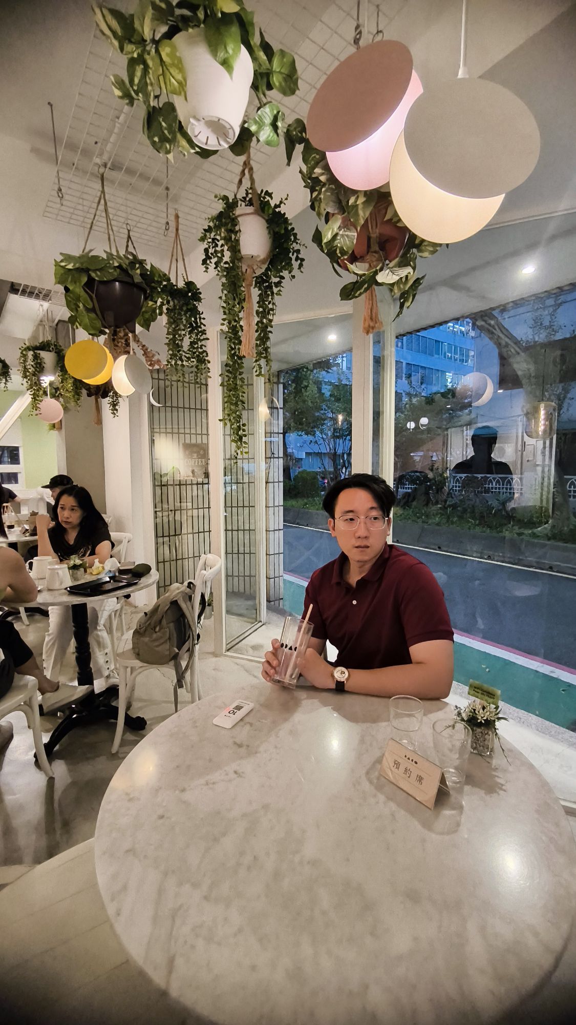 CAFE RACO 大理石圓桌