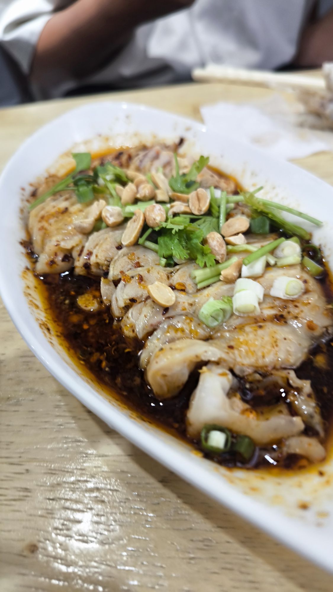 真味坊口水雞特寫